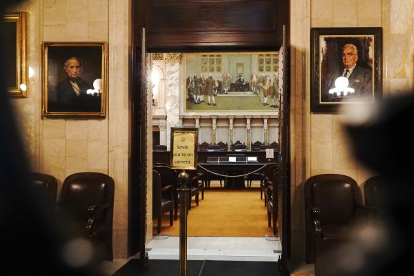 Badger Herald archival photo of the Supreme Court Room in Wisconsin State Capitol. November 17, 2024.
