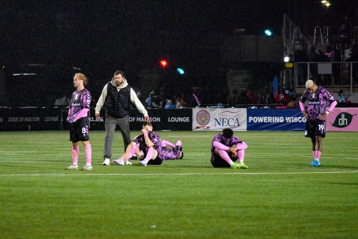 Forward Madison FC loses to Spokane Velocity. November 9, 2024.