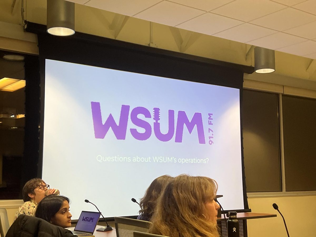 The WSUM budget was discussed at an SSFC meeting. November 18, 2024.