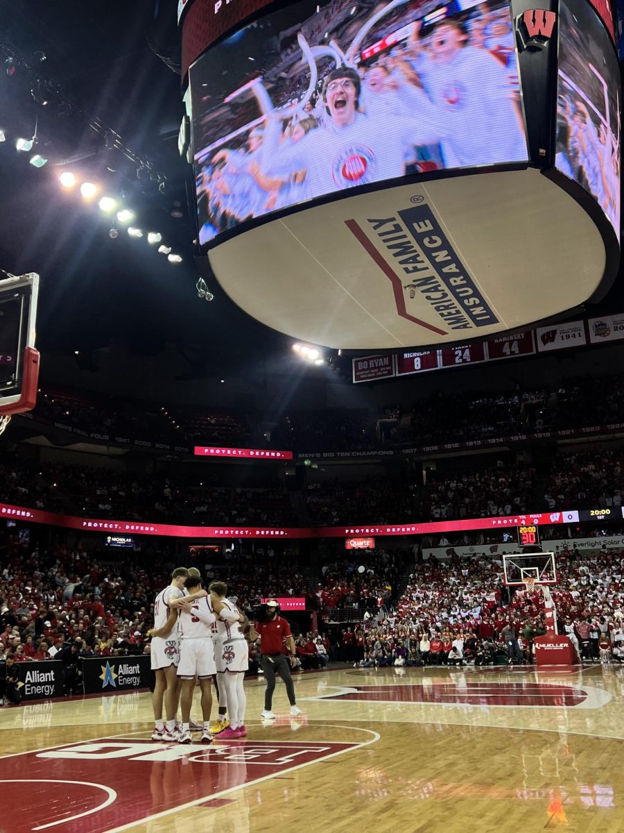 The men's basketball team played Michigan Tuesday night. December 3, 2024.