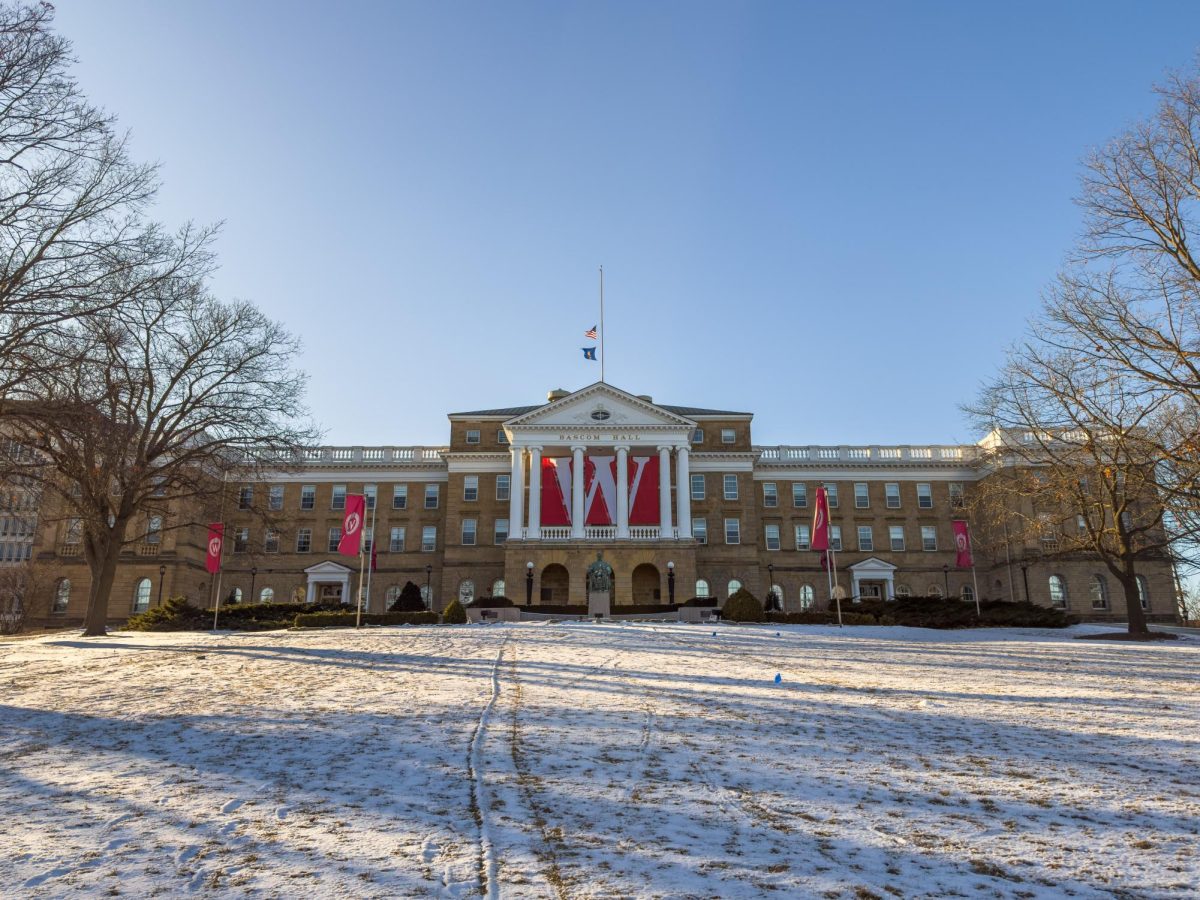 Bascom Hall. January 23, 2025