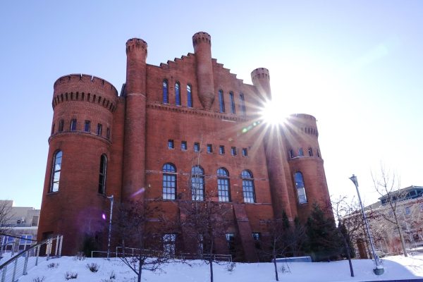 The Red Gym, which acts as a multicultural hub for the university. February 21, 2025. 