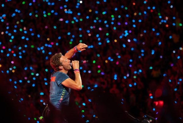 Coldplay's performance in Camp Randall Stadium. July 19, 2025. 