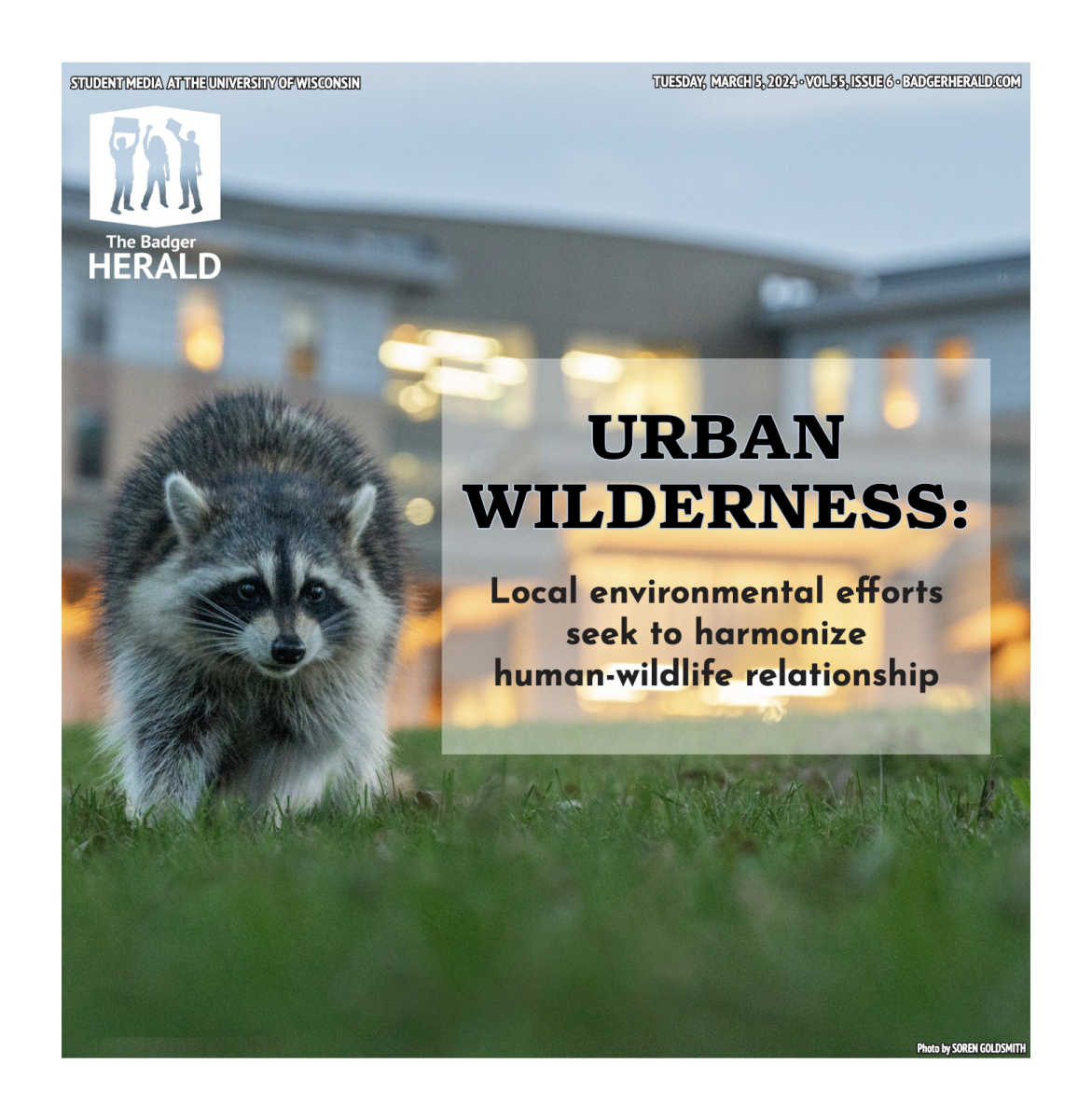 'Urban Wilderness' - Volume 55, Issue 6