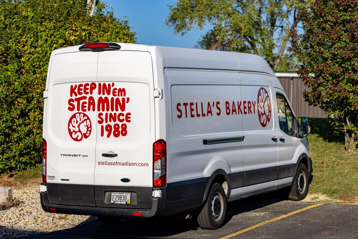 Stella's Bakery van. September 16, 2025