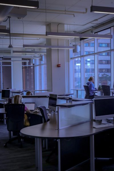 Study Center on fourth floor of 333 East Campus Mall. September 7, 2025.
