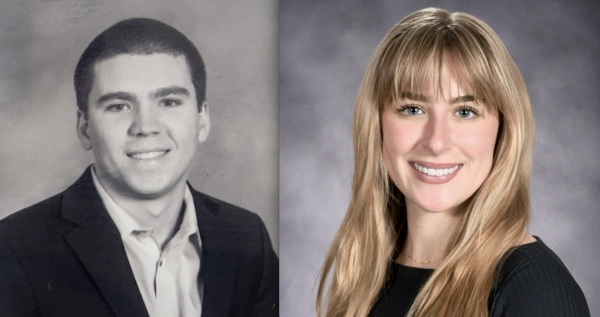 Aiden Gonzalez (left) and Grace Ellinger (right). 