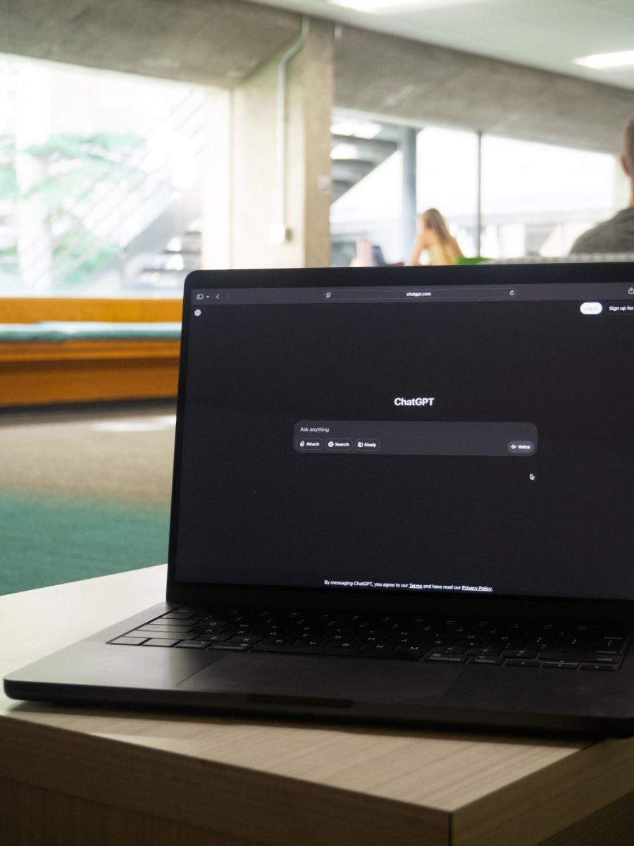 A student laptop with ChatGPT displayed. September 17, 2025.