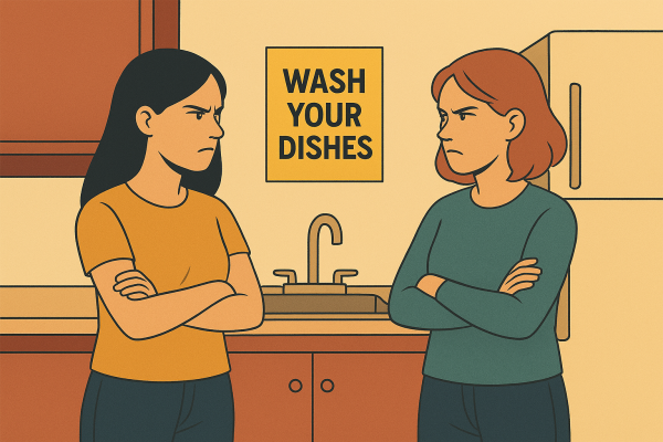 Roommate Wars: Passive Aggression 101
