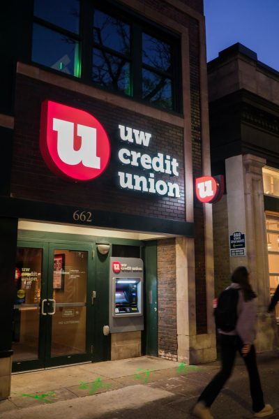 UW Credit Union on State Street. October 28, 2025.