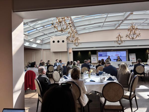 Wis. Chief Justice Karofsky holds public luncheon at The Madison Club. October 23, 2025.
