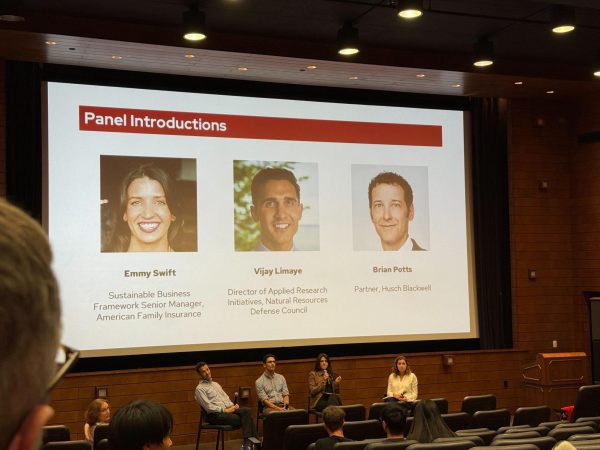 Climate Change Symposium panelist introduction. October 7, 2025. 