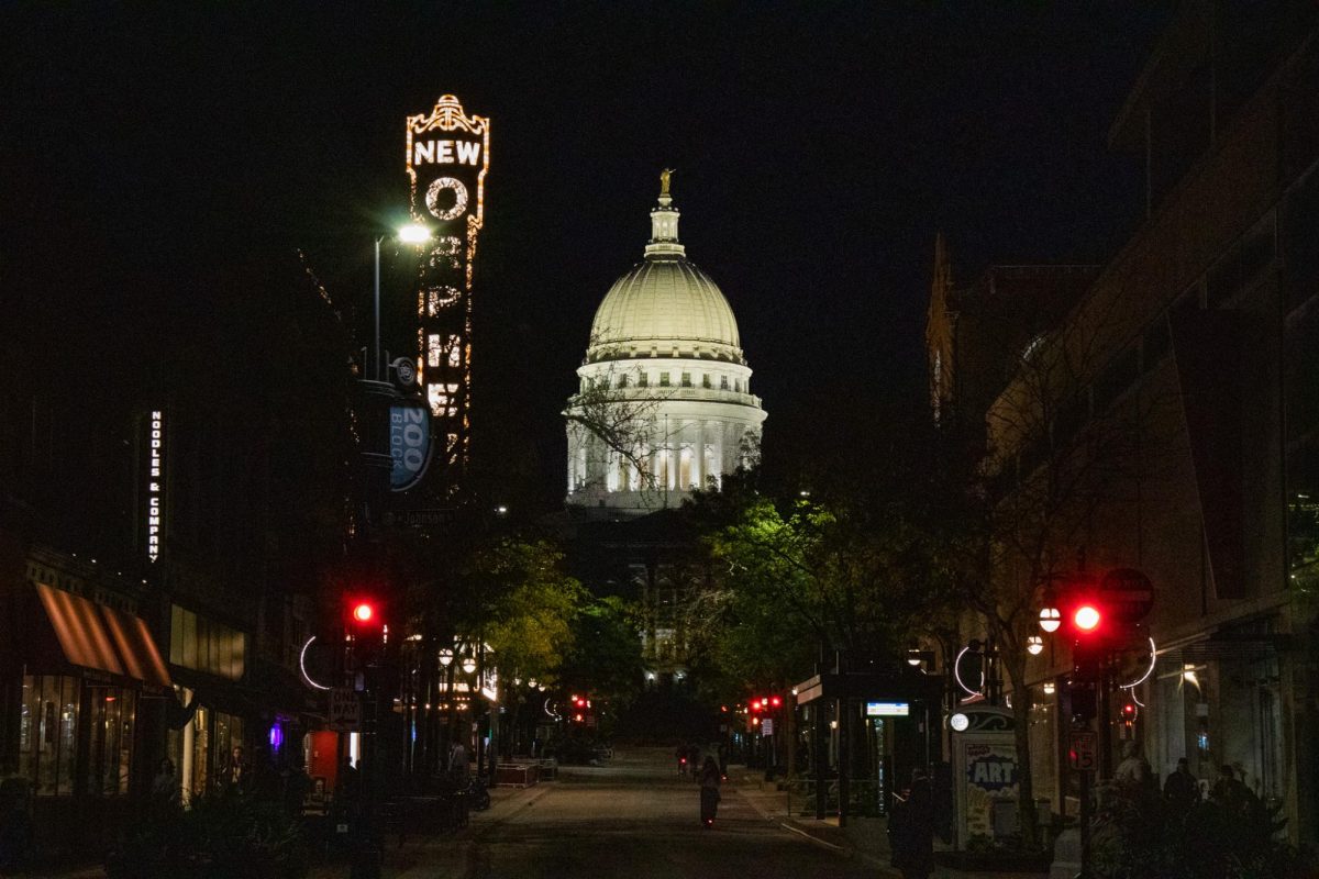 The State Capitol from State Street. October 7, 2025.