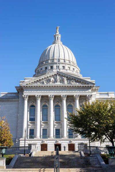 State of Wisconsin capitol building. October 30, 2025.