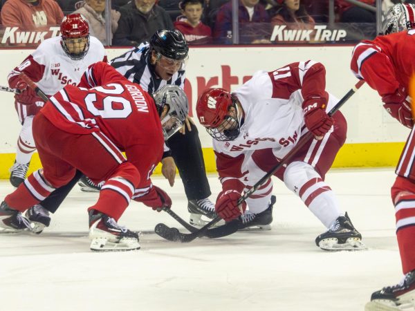 Wisconsin men's Hockey v. Ohio State. November 17, 2025.