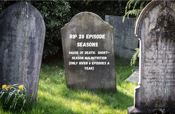 Whatever happened to 20 episodes a season?
