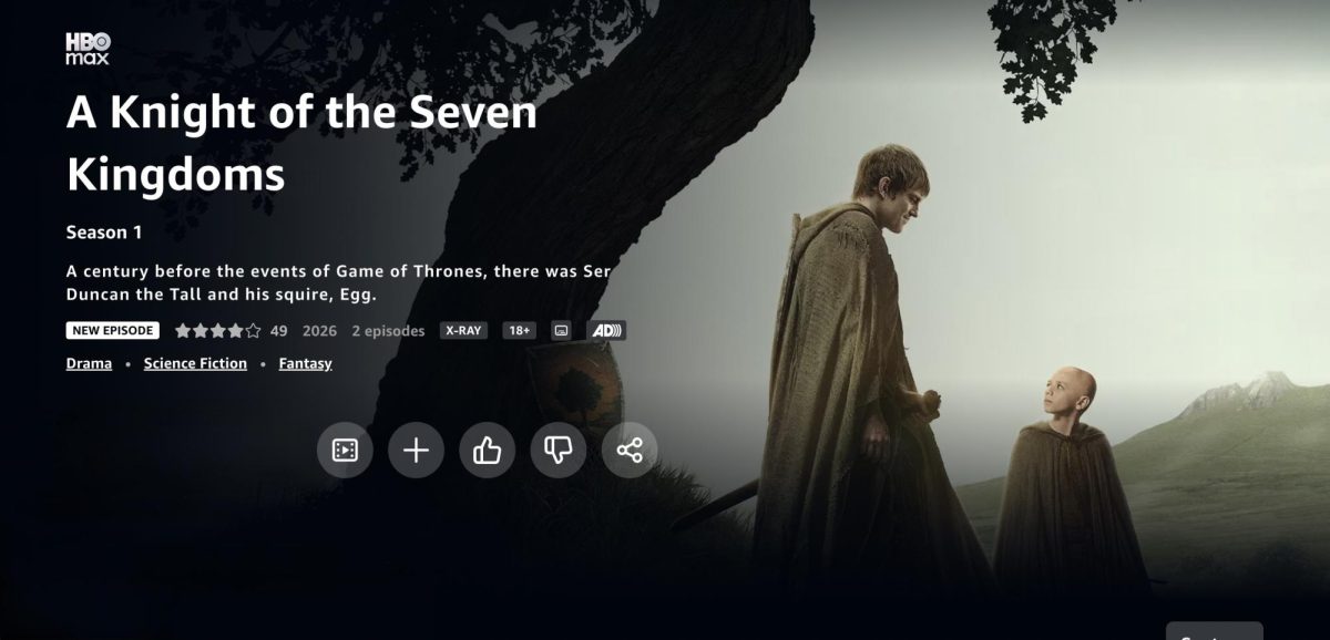 A Knight of the Seven Kingdoms. January 31, 2026. 