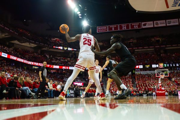 Wisconsin Men's Basketball beats Number 10. Michigan State at the Kohl Center. February 13, 2026.