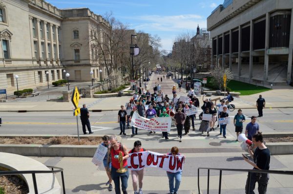 ICE OUT protest. April 17, 2026.