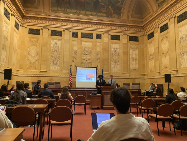Jake Leismer and Caden Rohadfox propose pre-registration for 16 and 17-year-olds in Wisconsin. April 11, 2026.