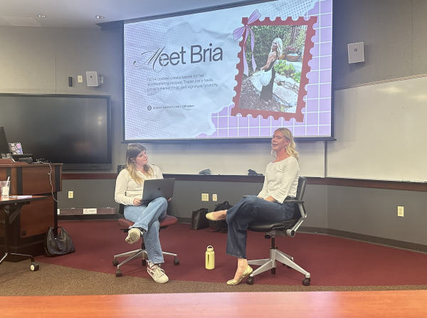 Bria Lemirande speaks with University of Wisconsin’s Women in Entrepreneurship. April 16, 2026.
